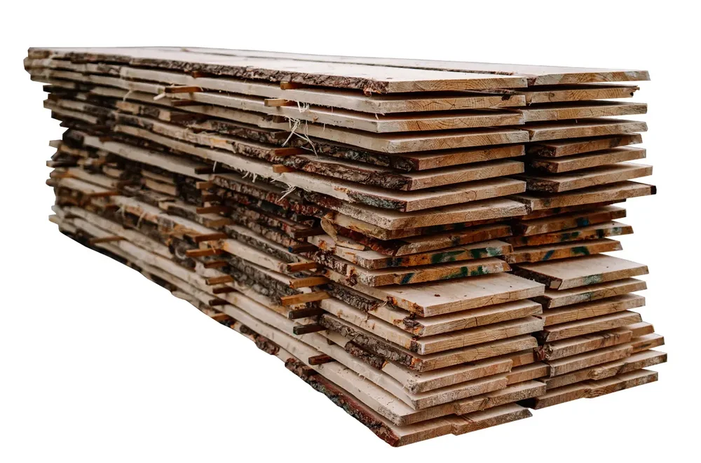 Untrimmed Sawn Timber